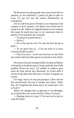 Dans tes yeux, ça se voit...