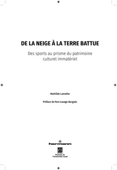 De la neige à la terre battue
