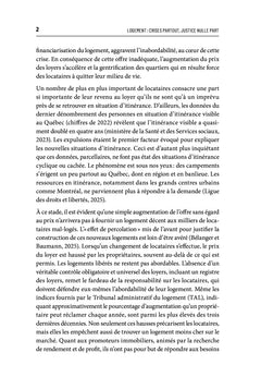 Logement