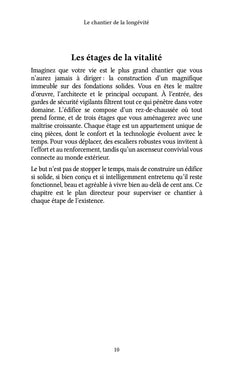 Le chantier de la longévité