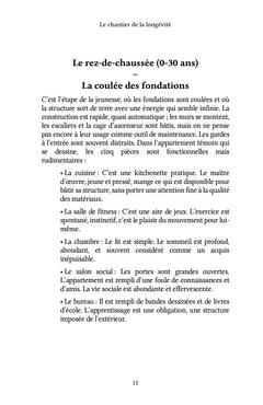 Le chantier de la longévité