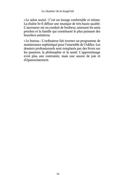 Le chantier de la longévité