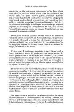 Carnets de voyages aromatiques