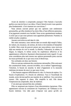 Et si je me trompais ?
