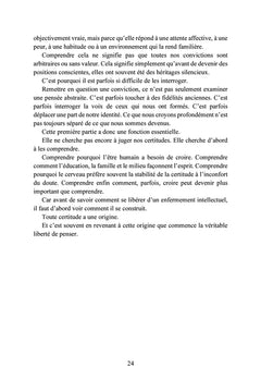 Et si je me trompais ?