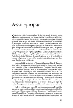 Pour une épistémologie historique de l'épistémologie de l'histoire