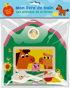 Mon livre de bain - Les animaux de la ferme