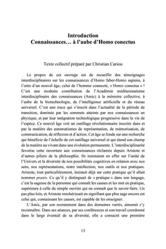 Connaissances à l'aube d'Homo conectus