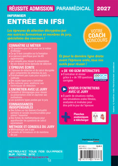 Réussite admission IFSI - Formation professionnelle Continue + AS/AP 2027