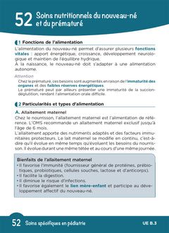 L'UE B3 en fiches mémos - Pratiques et interventions infirmières - DEI