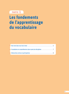 Enseigner pratiques - Cycles 2 & 3 - Ed. 2026 - Le vocabulaire dans toutes les disciplines
