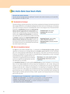 Enseigner pratiques - Cycles 2 & 3 - Ed. 2026 - Le vocabulaire dans toutes les disciplines
