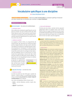 Enseigner pratiques - Cycles 2 & 3 - Ed. 2026 - Le vocabulaire dans toutes les disciplines