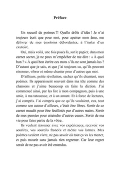 Poésie d'une vie hypersensible