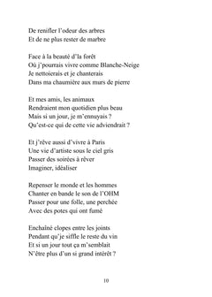 Poésie d'une vie hypersensible