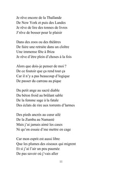 Poésie d'une vie hypersensible