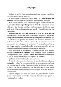 Renaître pour ma fille : Le combat d'un père face à la violence invisible
