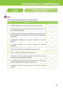 DCG 11 - Contrôle de gestion - Manuel - Réforme 2026-2027
