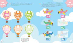 Mon cahier autocollants spécial Syllabes (MS/GS) - Je colle et j'apprends avec Larousse