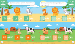 Mon cahier autocollants spécial Syllabes (MS/GS) - Je colle et j'apprends avec Larousse