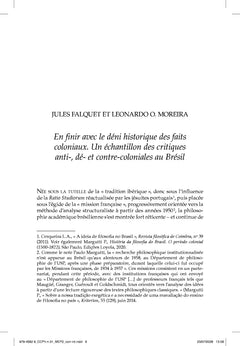 Cahiers critiques de philosophie n°31