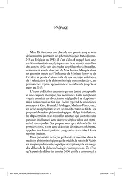 Variations phénoménologiques