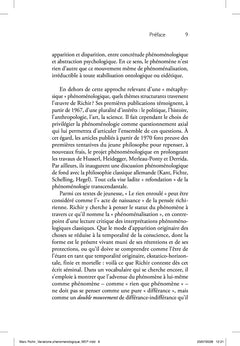 Variations phénoménologiques