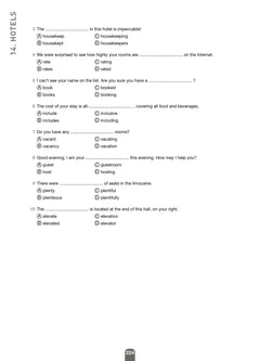 Grammaire - Vocabulaire TOEIC® (conforme aux  tests TOEIC®)