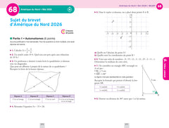 Annales du brevet 2027 - Annabrevet Maths 3e - Nouveau brevet