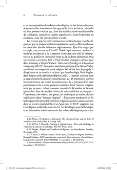 Technique et théologie