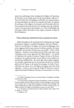 Technique et théologie
