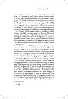 Technique et théologie