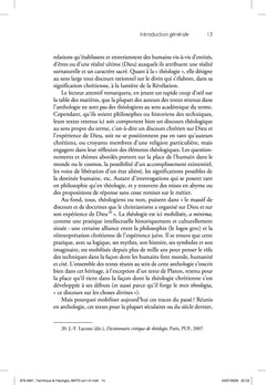 Technique et théologie