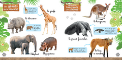Mon grand Imagier des animaux UNE SAISON AU ZOO
