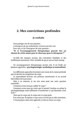 Quand le corps devient chemin