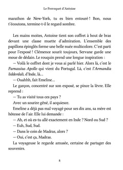 Le Perroquet d'Antoine
