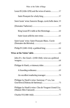 Wine at the Table of Kings