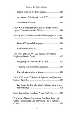 Wine at the Table of Kings