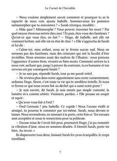 Le Carnet de l'Invisible