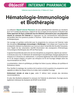 Hématologie-Immunologie et Biothérapie 2026-2027
