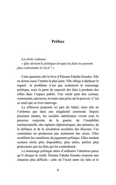 La morale du faux
