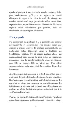 La Présence qui soigne