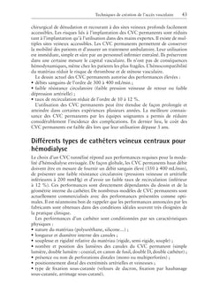 Accès vasculaires pour hémodialyse