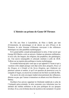 L'histoire au prisme de Game of Thrones