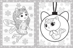 Gabby et la maison magique - Un Noël tout doux - Livre de coloriages