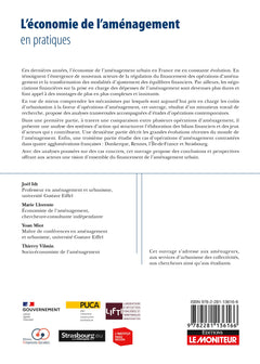 L'économie de l'aménagement en pratiques