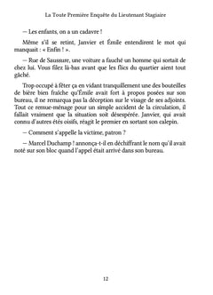 La Toute Première Enquête du Lieutenant Stagiaire