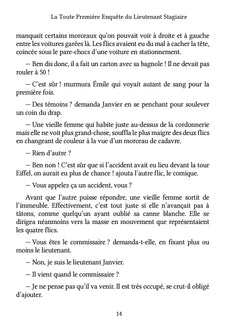 La Toute Première Enquête du Lieutenant Stagiaire