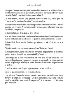 À la vie à la mort