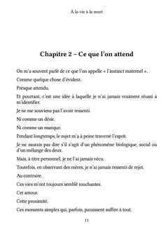 À la vie à la mort